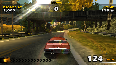 Burnout Dominator screenshot 3 for PSP